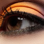 Narančasto sjenilo za oči
